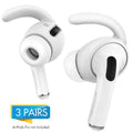 Almohadillas de silicona para auriculares iPhone AirPods pro, gancho para la ore