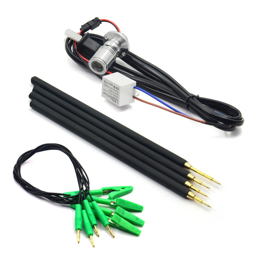Marco LED BDM de acero inoxidable con 4 bolígrafos de sonda, 22 Uds., adaptadores BDM para herramienta de programación de sintonización de Chip ECU KTAG/KESS/Fgtech