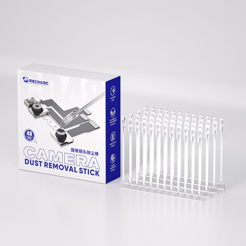 2UUL Hisopos de limpieza para lentes de cámara, herramienta de limpieza de gel de resina sintética para lentes de cámara de teléfonos móviles; elimina rápidamente el polvo.