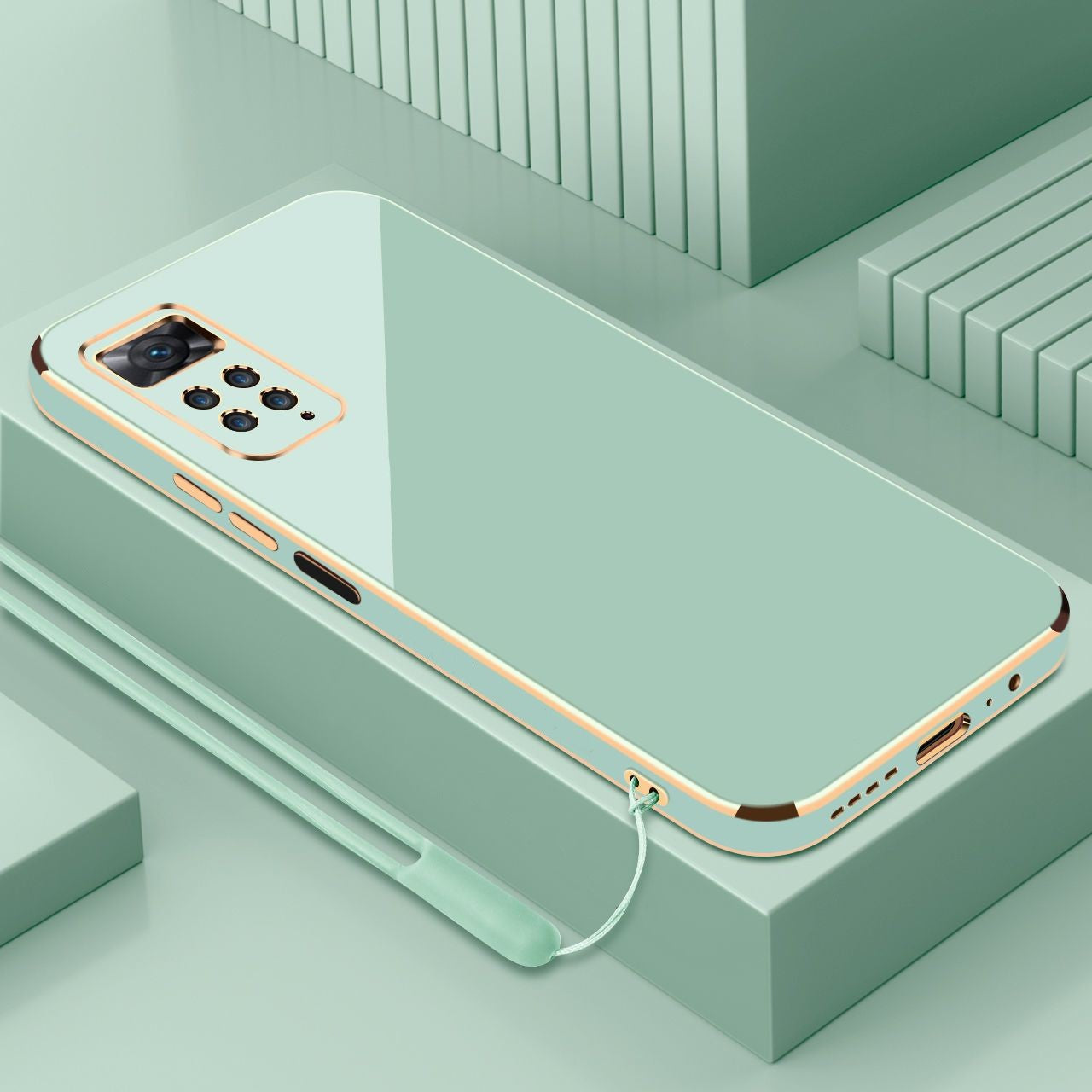 Para Xiaomi Redmi Note 11S funda Redmi Note 11 funda Redmi Note 11 4G funda de teléfono chapada cuadrada de lujo funda trasera a prueba de golpes