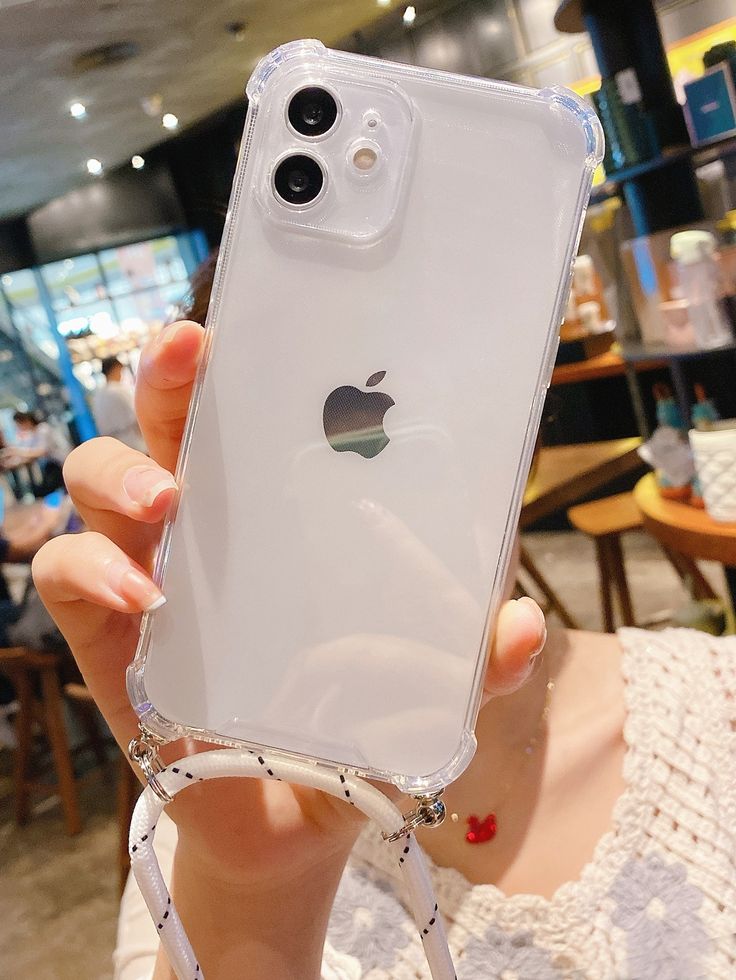 Funda Antigolpes Transparente con Cuerda