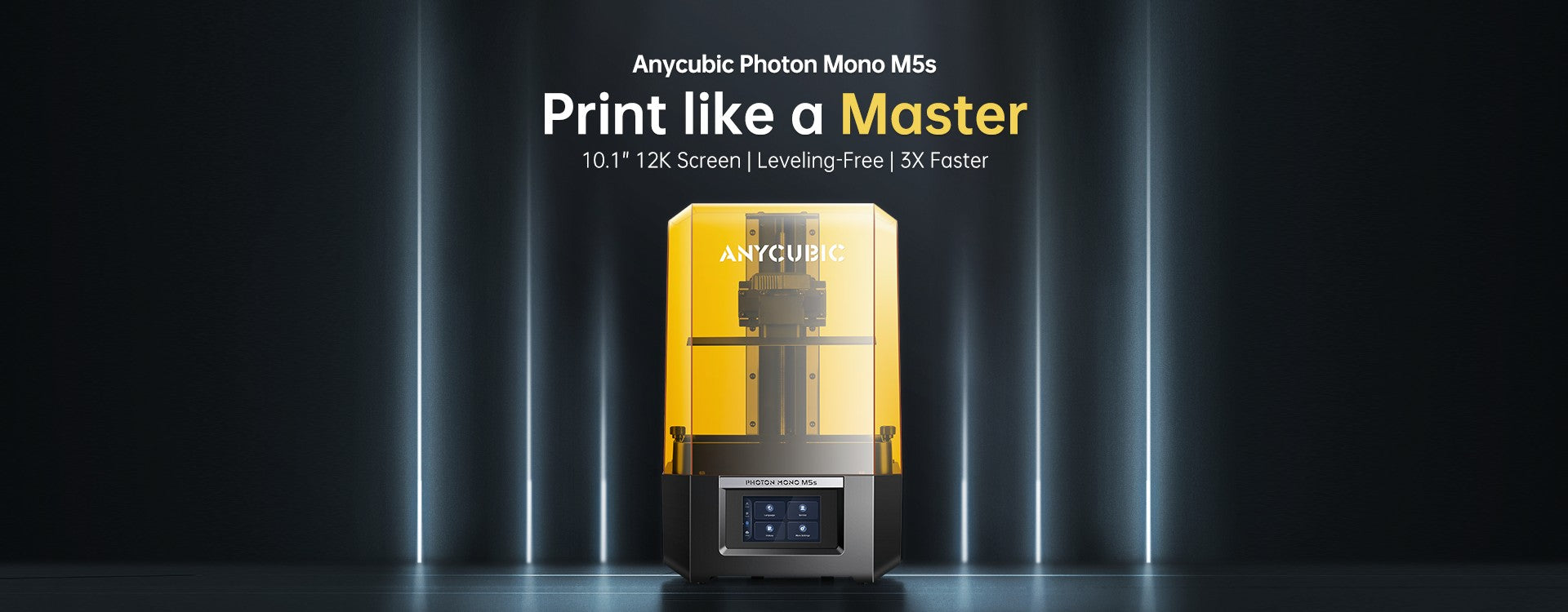 ANYCUBIC Wash & Cure 3 Plus lavadora de curado de gran volumen para impresora 3D de resina LCD SLA tamaño de limpieza 228*128*250mm