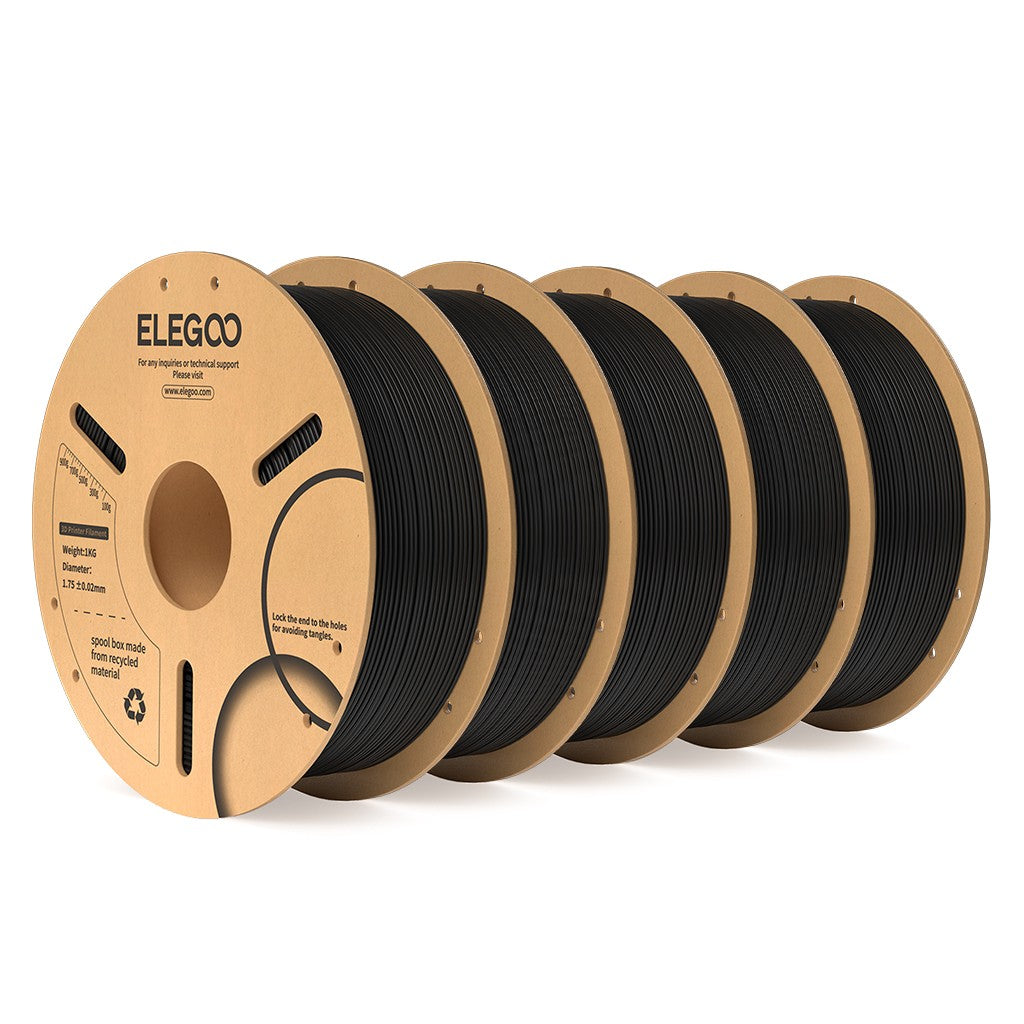 ELEGOO 1kg 1,75mm filamento PLA plástico 3D PLA para impresora 3D Material consumible para impresora 3D NEPTUNE 3 PRO FDM