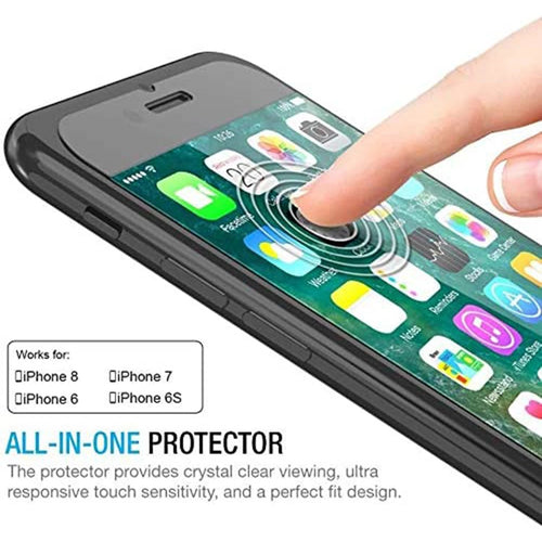 5 piezas de vidrio templado premium para iPhone 7 8 6 6s más protector de pantalla para SE 2020 2022