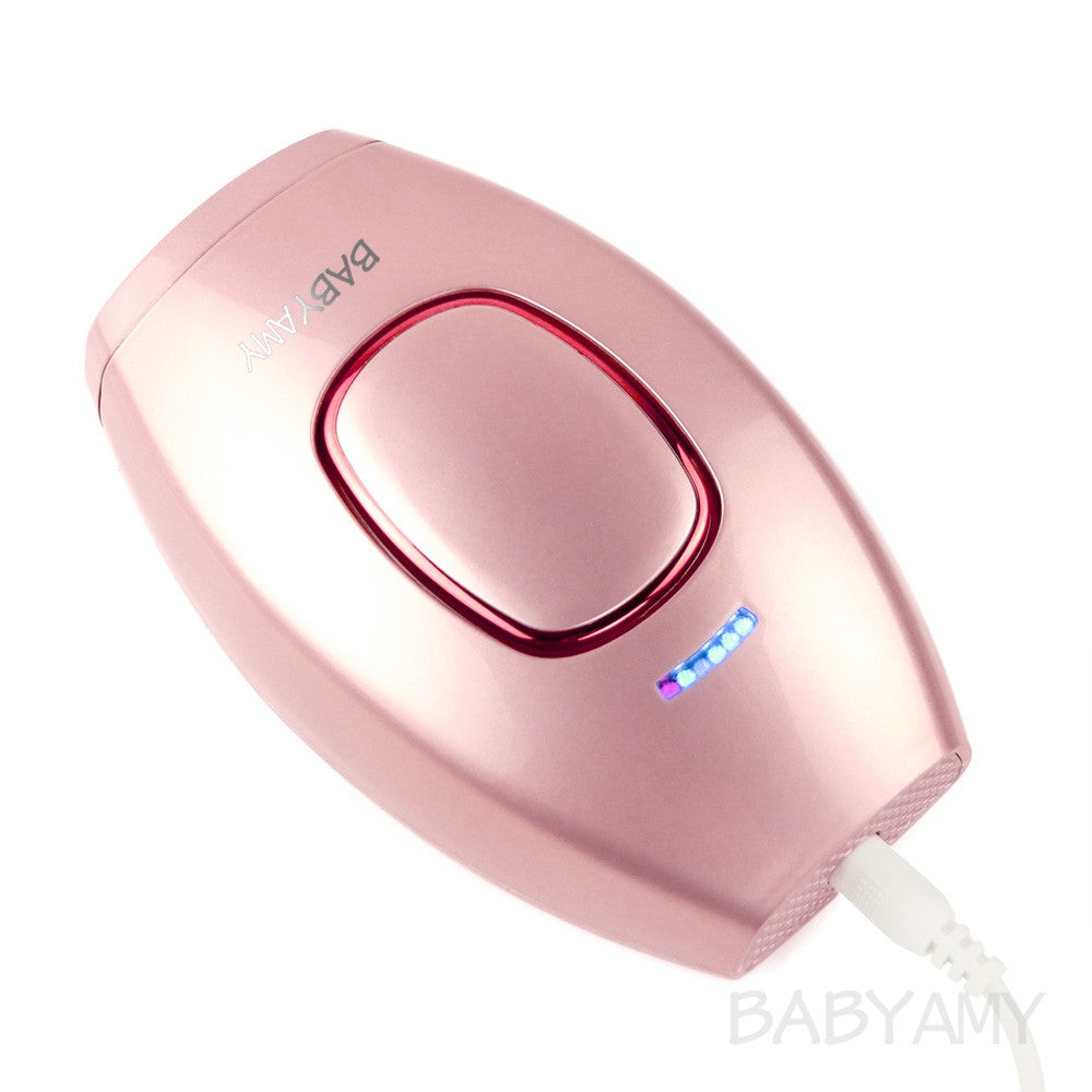 Minidepiladora láser para el hogar, sistema de depilación permanente IPL, 500000 pulsaciones de luz, eliminador de vello de todo el cuerpo