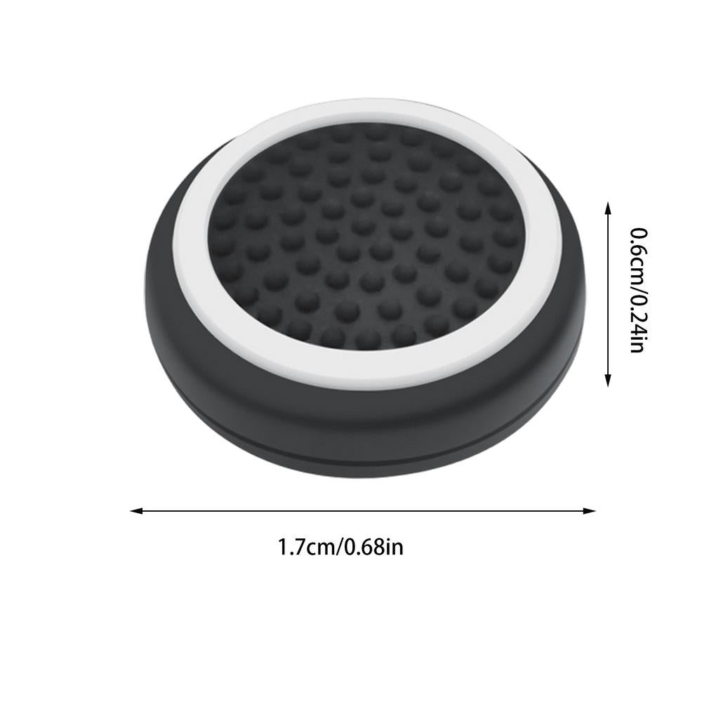 Tapas protectoras de silicona para mando de juegos, 4 piezas, antideslizantes