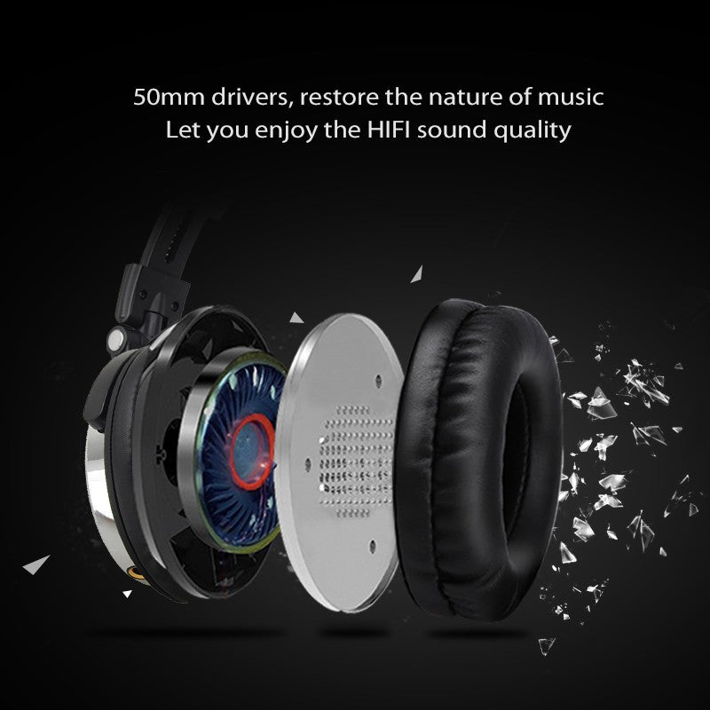 Oneodio-auriculares supraaurales de alta fidelidad para estudio, DJ, Monitor con cable, auriculares para juegos de música, auriculares para teléfono, ordenador, PC con micrófono