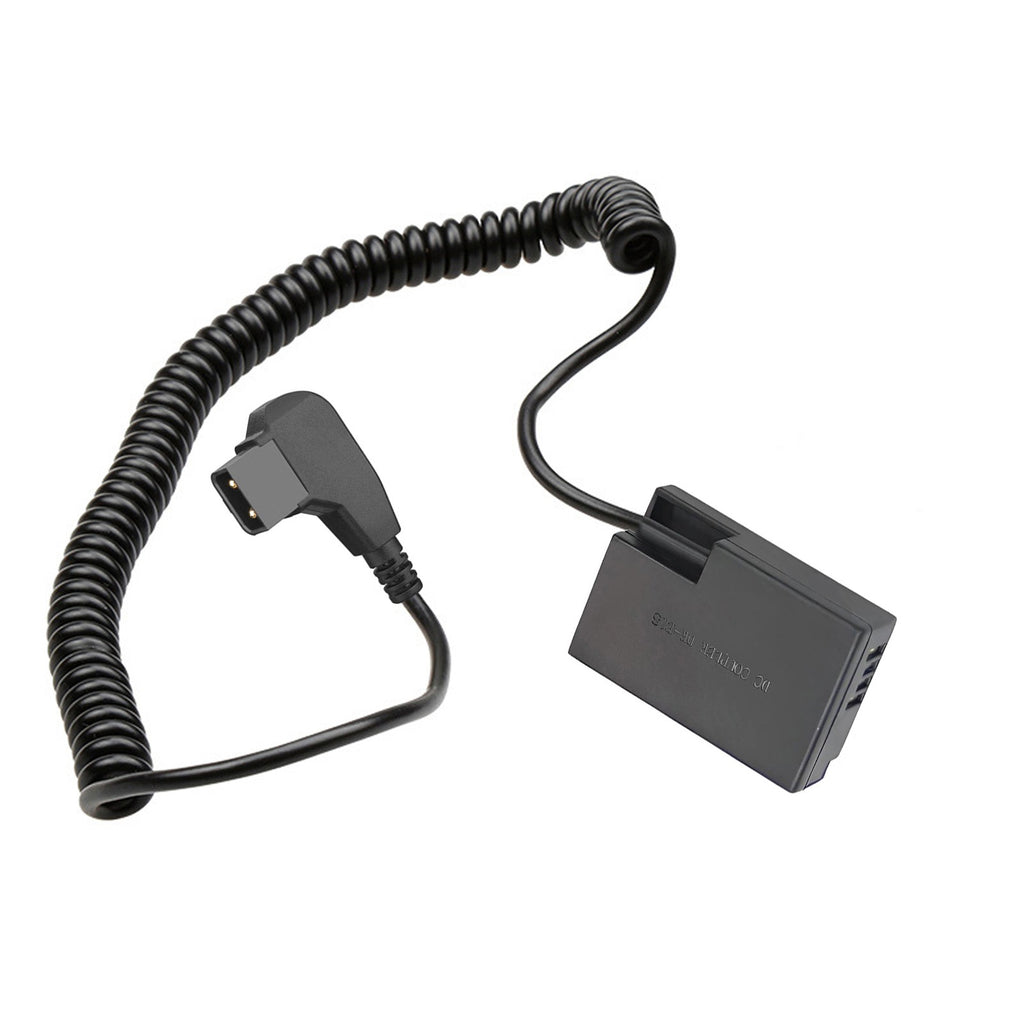 ACK-E18 DR-E18 LP-E17 Kit de adaptador de corriente de D-TAP de batería simulada + placa de montaje de adaptador de batería de NP-F para Canon EOS Rebel SL2 SL3 T6i T6S