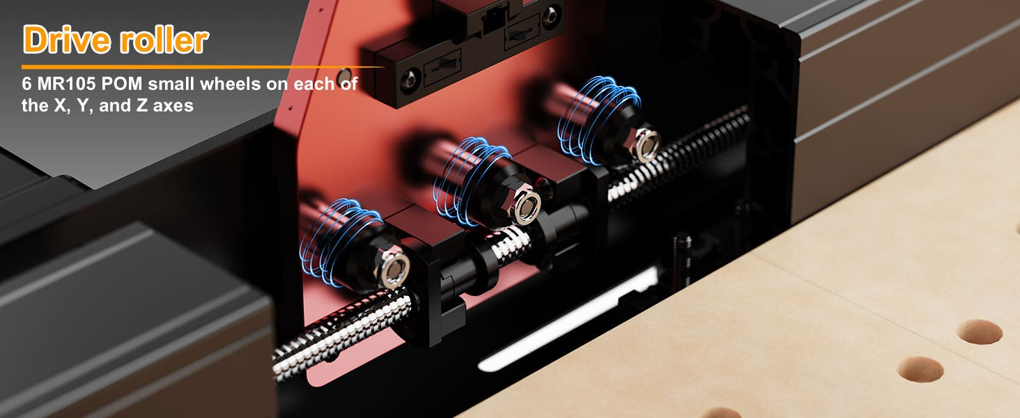 Twotrees-enrutador CNC de 3 ejes/4 ejes, fresadora y cortadora TTC450 PRO, grabador de joyería para madera, acrílico, PCB, PVC, MDF, Metal
