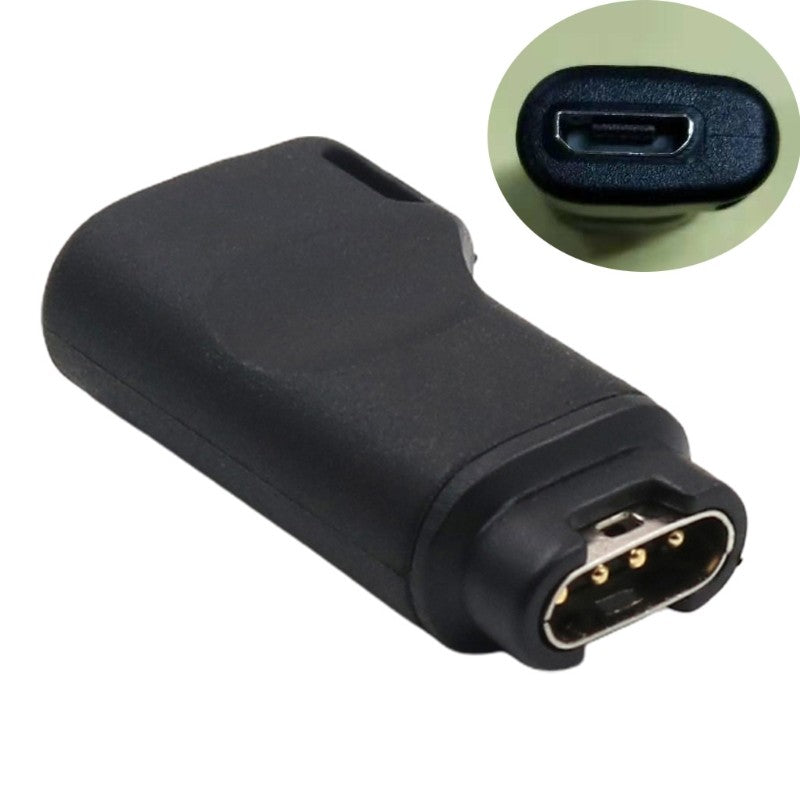 Convertidor de carga USB tipo C hembra a 4 pines para Garmin Forerunner 945 vivoactive3 trainer vivoactive 3 fenix 5X Plus 95AF