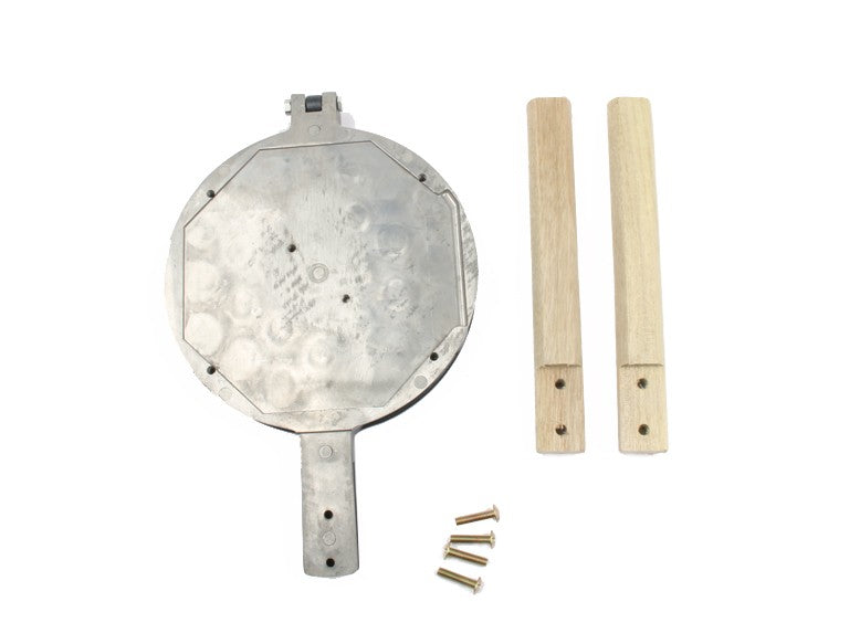 DMWD-Molde de máquina de gofres de burbujas para huevos de Hong Kong, rodillo para hornear, sartén de hierro, placa antiadherente para Muffin