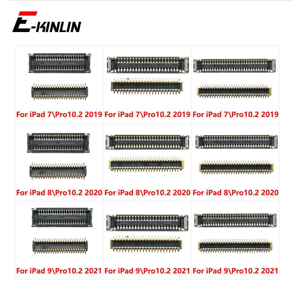 Conector FPC para iPad 7 8 9 Pro 10,2 2019 2020 2021 Lcd digitalizador conector de pantalla táctil Clip en la placa base Tablero Principal Flex