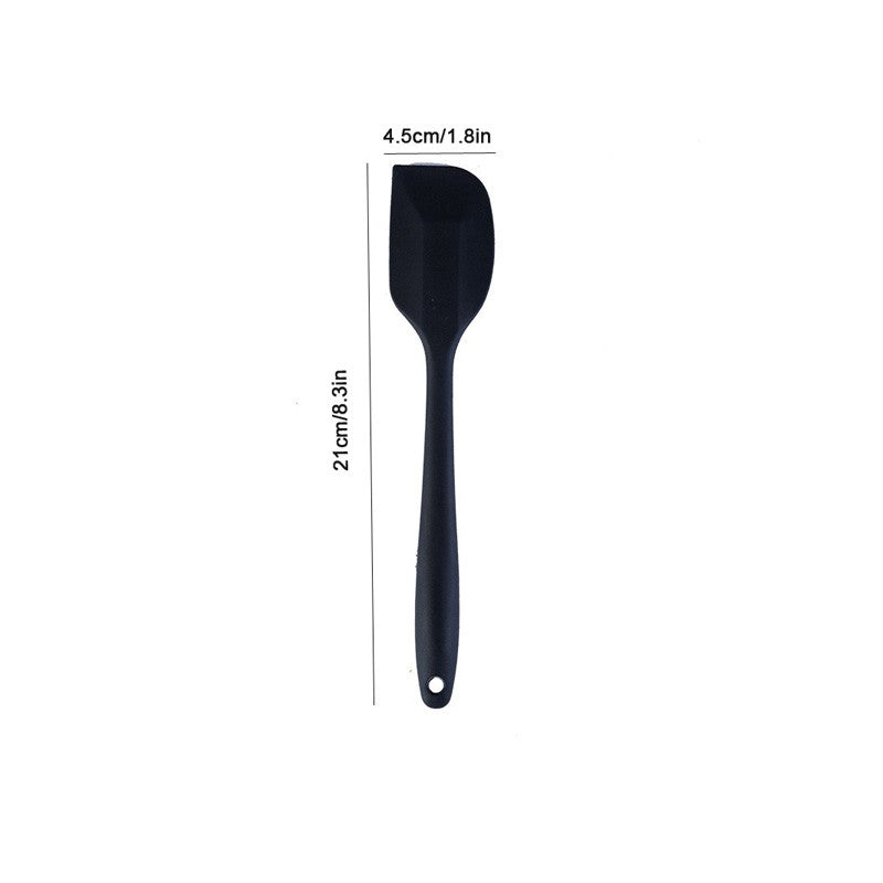 Espátula de crema de silicona antiadherente, herramientas de cocina resistentes al calor para hornear pasteles DIY