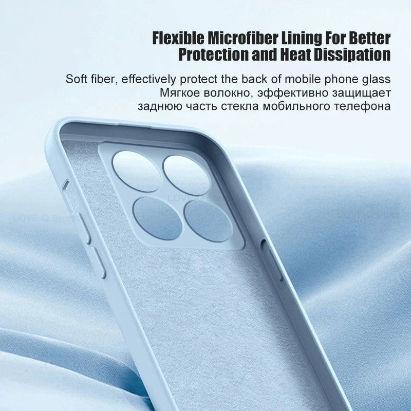 Funda Original de silicona líquida para teléfono móvil, carcasa suave para Xiaomi Mi 14 T, Mi 14 T Pro, Mi 14 T Pro, accesorios para Xiaomi funda de Xiaomi 14T Pro