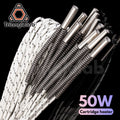 Cartucho Calefactor Trianglelab de 6*20MM 12V / 24V 50W con Cable de 100CM para Impresora 3D, para HOTEND V6 Volcano MK8 MK9