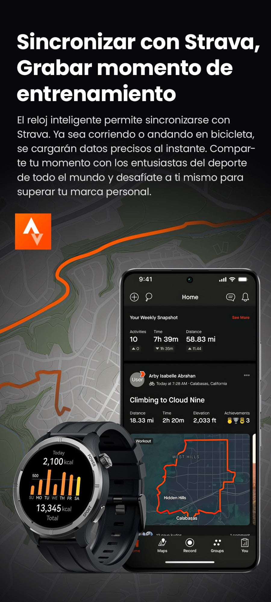 HAYLOU Solar Neo Reloj inteligente Pantalla HD de 1,53'' Llamada Bluetooth Monitoreo de salud 24 horas Relojes inteligentes Hombres Mujeres Relojes deportivos inteligentes