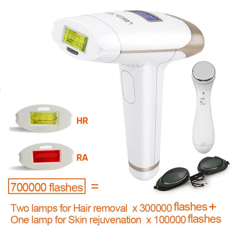 Lescolton 2in1 IPL depiladora cabello pantalla LCD máquina T009i láser permanente Bikini Trimmer eléctrico depilador un láser