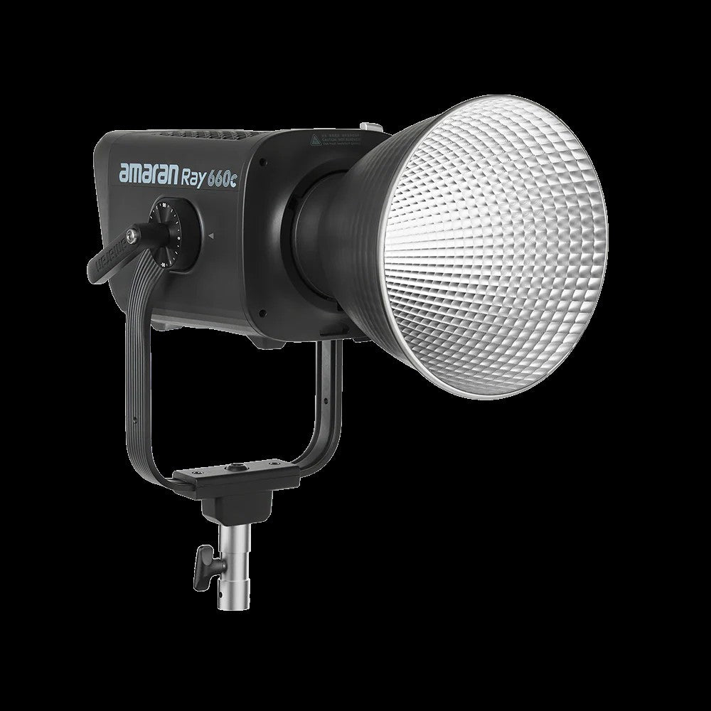 Amaran 300c luz de vídeo RGB COB 300c, montaje Bowen 2500K-7500K con G/M Hyper Reflector, Control por aplicación Aputure, do Brasil