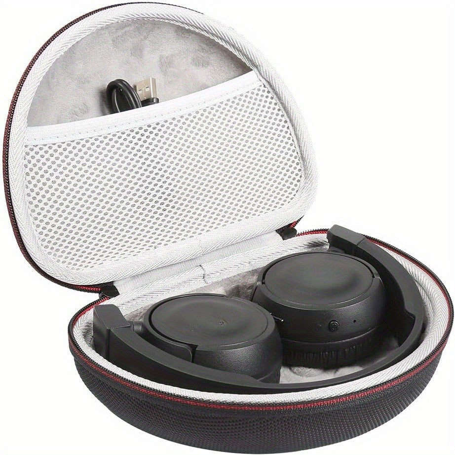 Funda para auriculares para JBL Tune 510BT 500BT 600BTNC T450BT 660NC JR 300BT 310BT Sony MDR-ZX110, funda protectora inalámbrica con cable