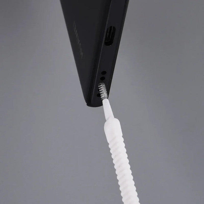 Puerto de carga para teléfono móvil, tapón antipolvo con cepillo de limpieza para IPhone 17 16 14 13 Pro Max Plus Samsung Xiaomi IOS tipo C, juego de limpieza