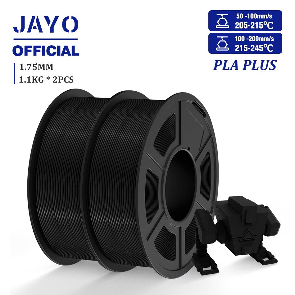 Filamento de impresora 3D JAYO PLA/PETG/SILK/TPU/ABS 1,75mm 2 rollos de materiales de impresión 3D para impresora 3D envío gratis