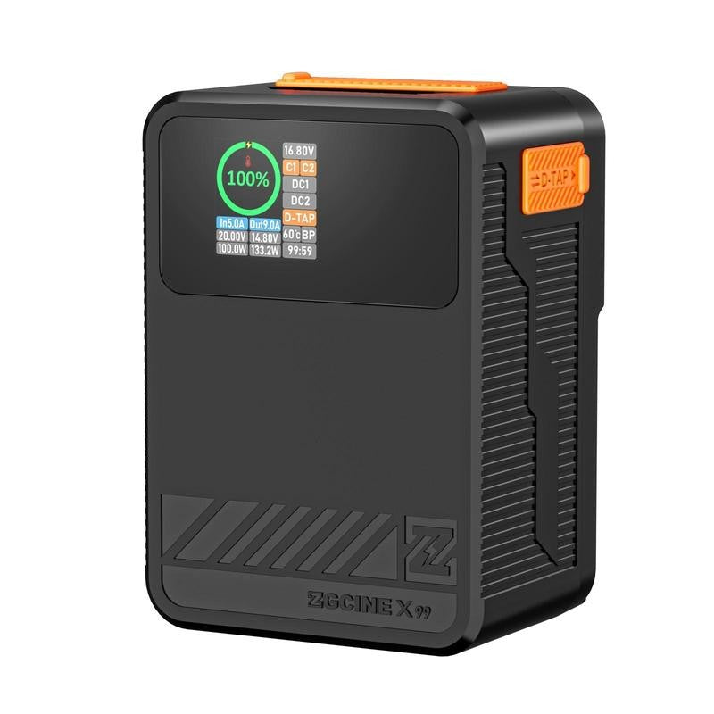 (DO Brasil) Batería de litio V-Lock ZGCINE ZG-S200 V99 con montura V para videocámaras/dispositivos digitales/luces de video/monitores
