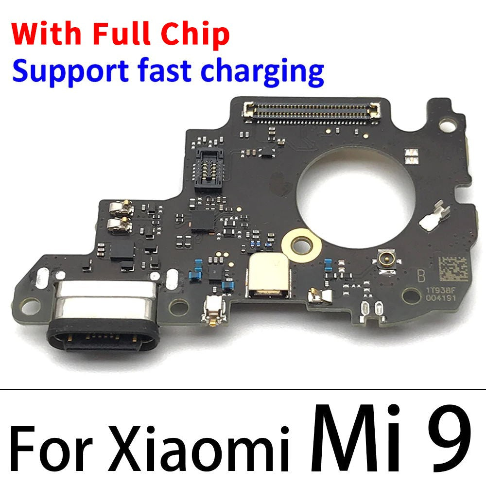 Placa de carga flexible para Xiaomi Mi 8 9 10 11 10T Lite 9 Se 9T Pro Mix 2 2S conector de puerto USB Cable flexible de carga