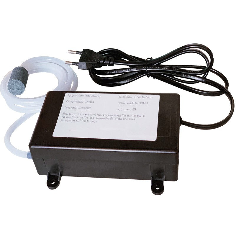 Generador de ozono, ozonizador de 1000mg, purificador de aire y agua, tratamiento de frutas, verduras, tanque de peces, aceite para 220V, enchufe europeo de 110V, enchufe estadounidense