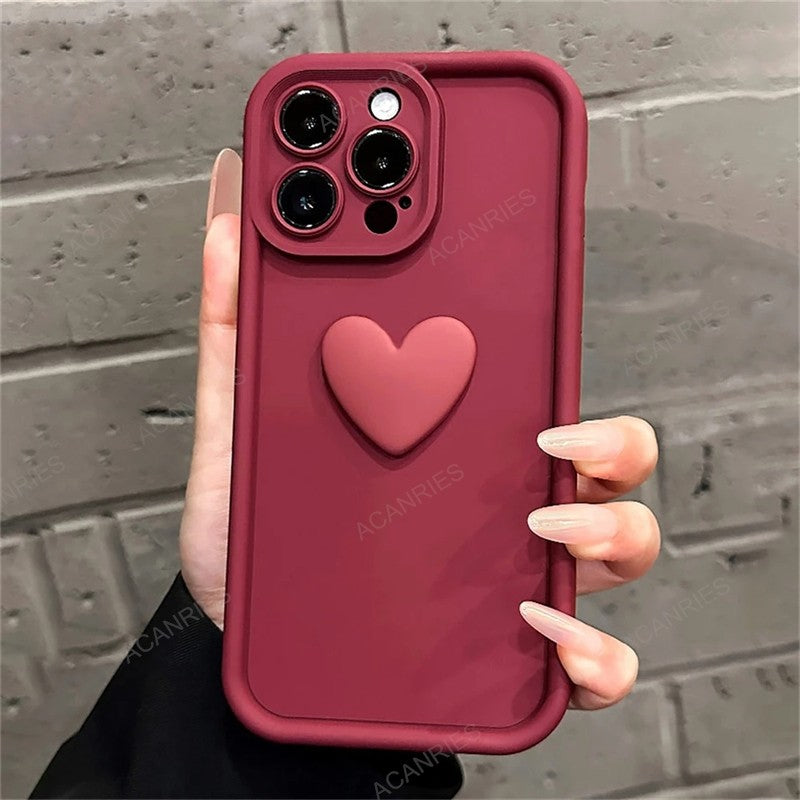Para Xiaomi Mi 13t Pro 5g Redmi 13c 4g Poco C65 chica lindo amor corazón mate funda de silicona suave a prueba de golpes contraportada Mi13t 13tpro