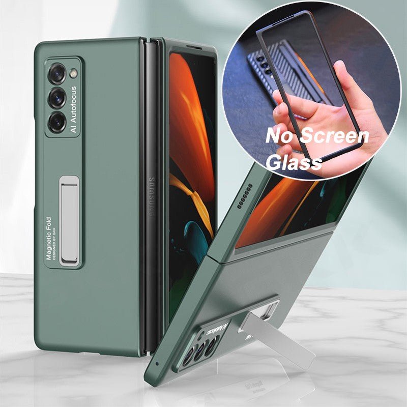 Funda de plástico ultrafina para Samsung Galaxy Z Fold 2, cubierta protectora de cristal mate para pantalla exterior para Samsung Z Fold2 5G