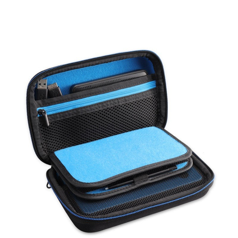 Bolsa de Estuche de transporte para almacenamiento de disco duro Power Bank para consola portátil Nintendo New 3DS XL/ 3DS XL NUEVO 3DSXL/LL