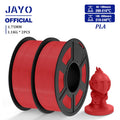 Filamento de impresora 3D JAYO PLA/PETG/SILK/TPU/ABS 1,75mm 2 rollos de materiales de impresión 3D para impresora 3D envío gratis