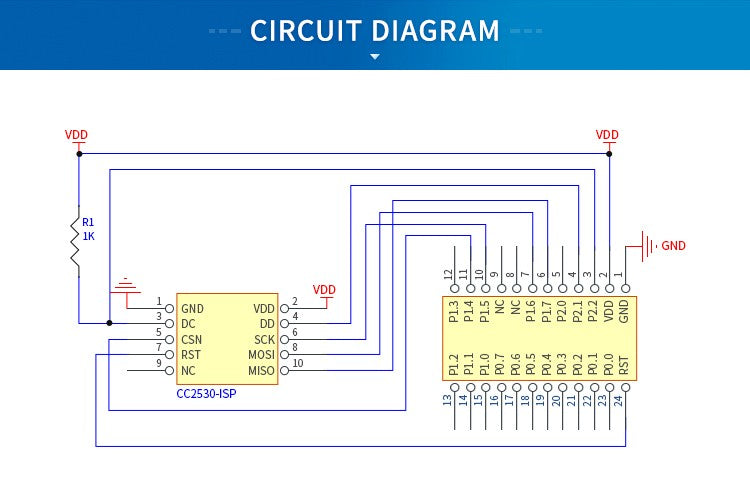 Módulo inalámbrico CC2530 ZigBee 2,4 GHz E18-MS1PA2-PCB EBYTE 100mW módulo de red Zigbee AD HOC de larga distancia con antena PCB