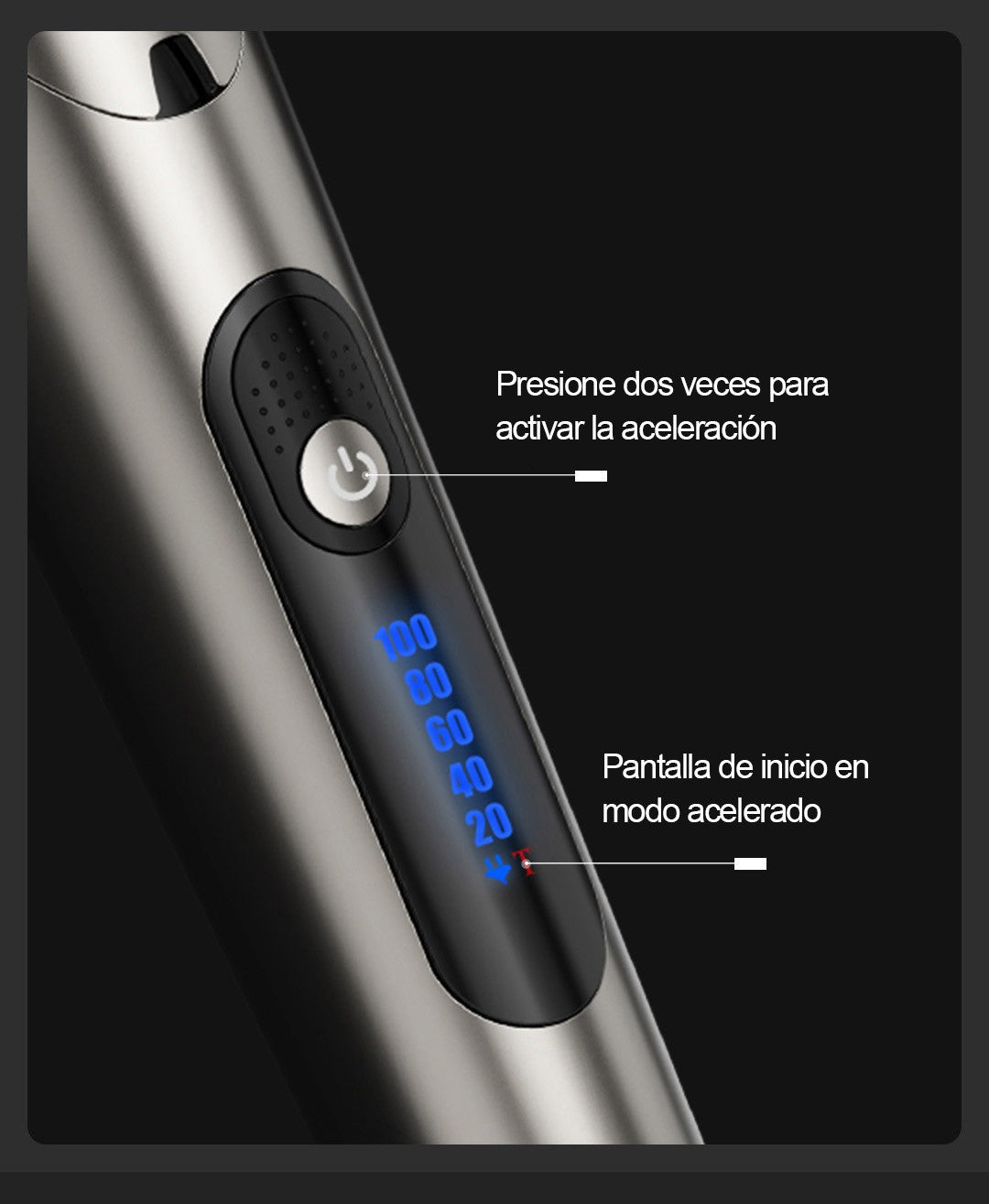 Youpin RIWA Maquina De Cortar Cabello Cortadora De Pelo Trimmer Barbero Cortapelos Profesional Hombre Maquinilla De Cortar Pelo Con Pantalla LED Cortapelo Dispositivo Lavable y Recargable Cabezal Cortador Acero