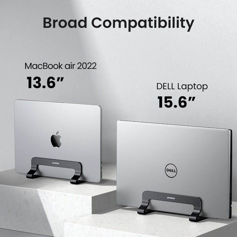 UGREEN-soporte Vertical para ordenador portátil, accesorio de aluminio para MacBook Pro, tableta y teléfono