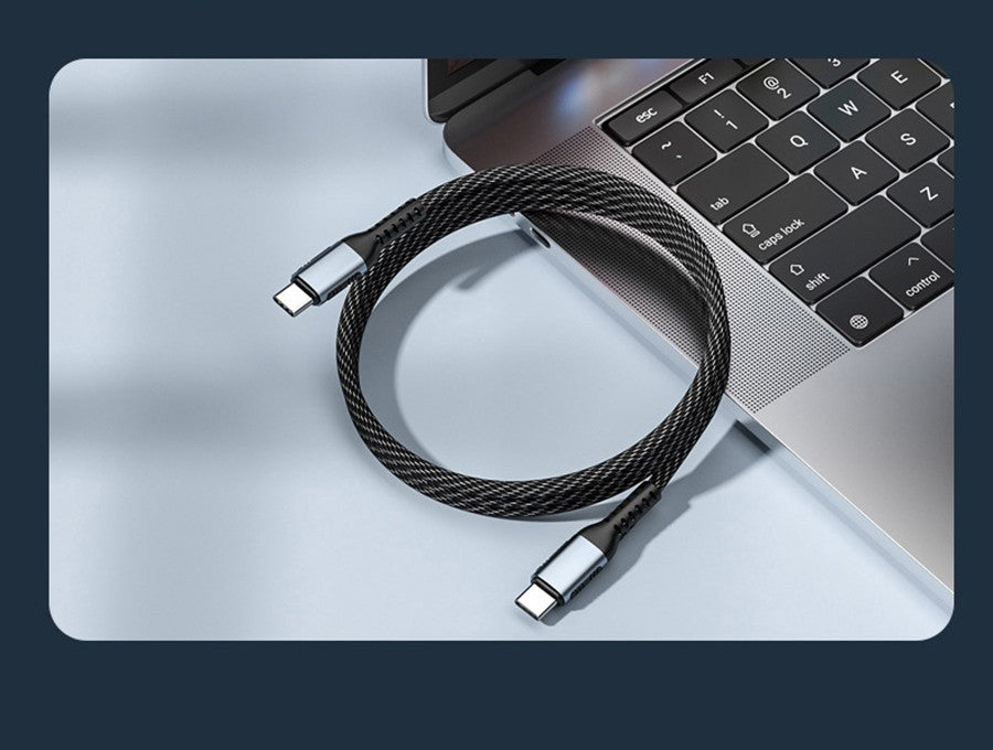 Cable de Carga Ultra Rápida UGOURD PD240W Tipo USB C, Cable Cargador Tipo C de 100W para iPhone 15, Xiaomi, MacBook Pro con Chip E-Marker