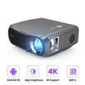 Proyector de Cine en Casa 4K WiFi Android 5G Full HD 1080P, Proyector de Video para Uso Diurno, 3800 ANSI