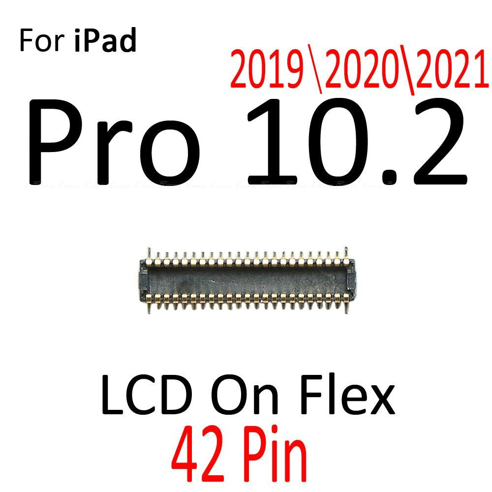 Conector FPC para iPad 7 8 9 Pro 10,2 2019 2020 2021 Lcd digitalizador conector de pantalla táctil Clip en la placa base Tablero Principal Flex