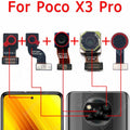 Cámara Frontal y trasera para Xiaomi Mi Poco X3 Pro, módulo de cámara Frontal y trasera, piezas de repuesto de reparación flexible