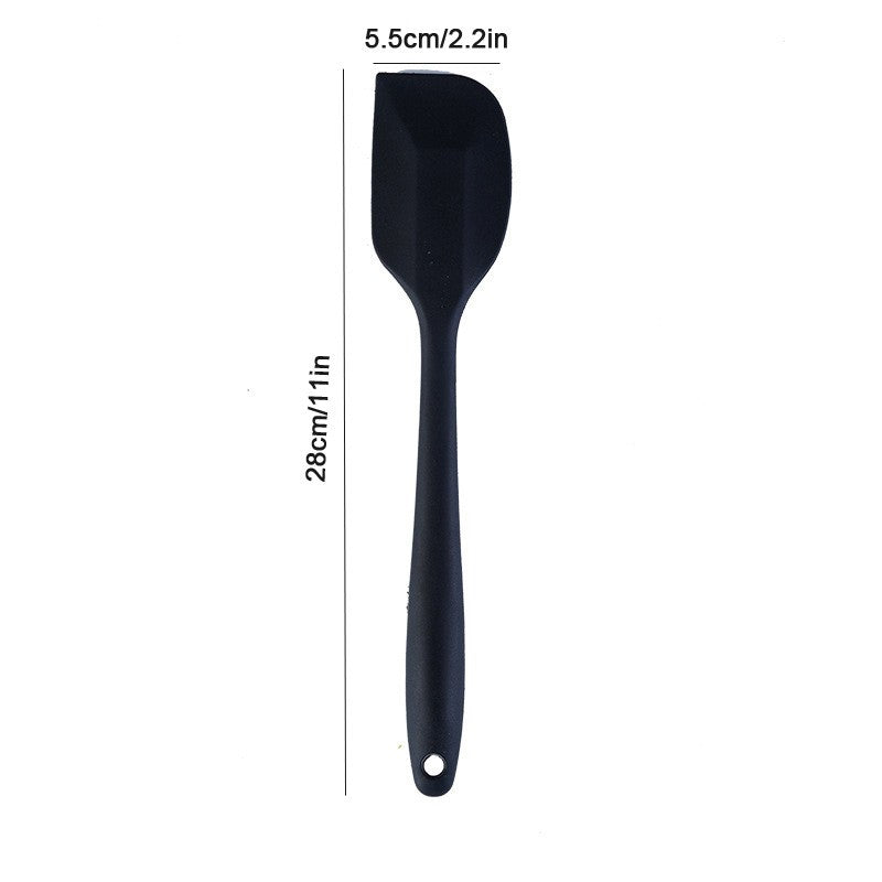Espátula de crema de silicona antiadherente, herramientas de cocina resistentes al calor para hornear pasteles DIY