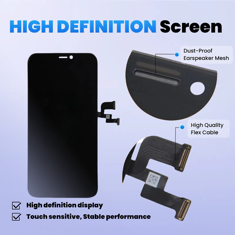 Pantalla LCD con Digitalizador Táctil 3D Perfecto para iPhone 6 6S 7 8 Plus X XR XS MAX 11, Pantalla para iPhone 12 13 PRO