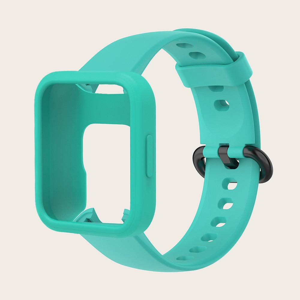 Para Redmi Watch 2 correas de muñeca + funda protectora pulsera 2 en 1 pulsera de silicona correa de reloj para Redmi Watch 2 Lite