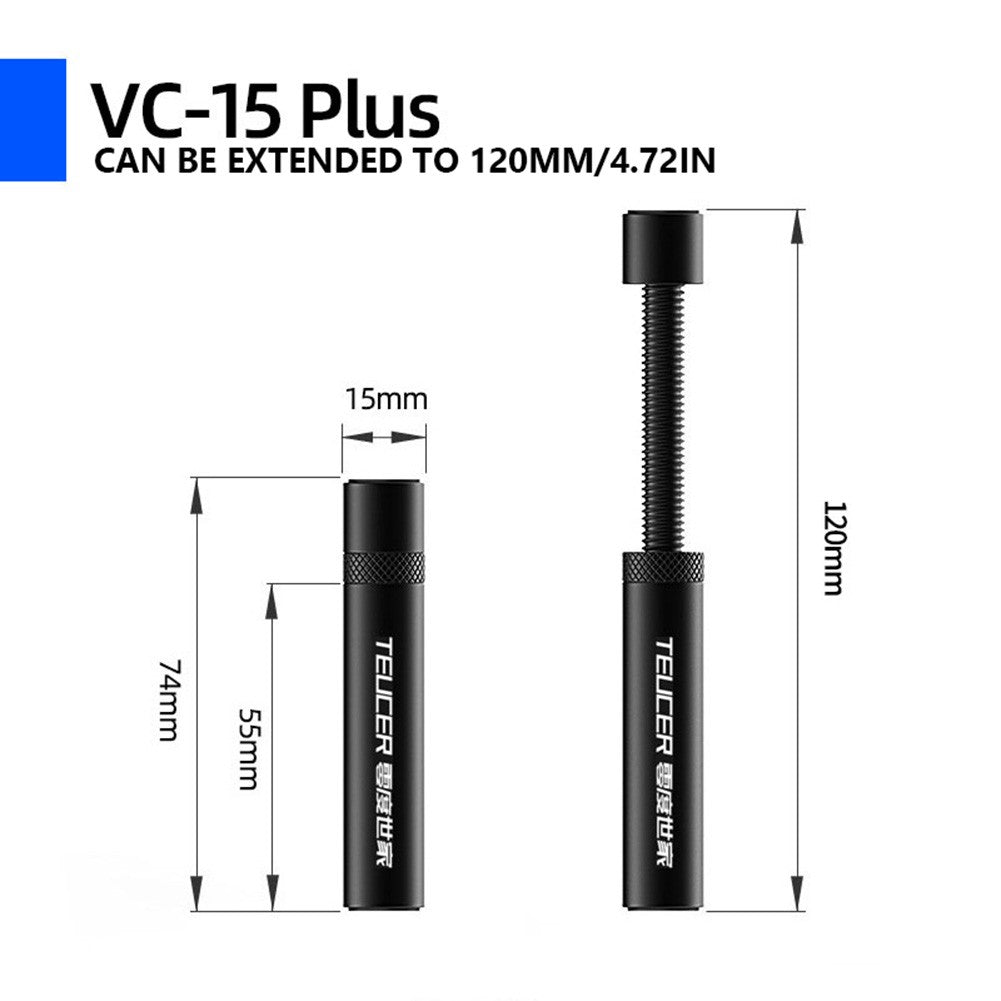 Soporte de tarjeta de vídeo C-15Mini/VC-15Plus, soporte giratorio telescópico Vertical, GPU, tarjeta gráfica