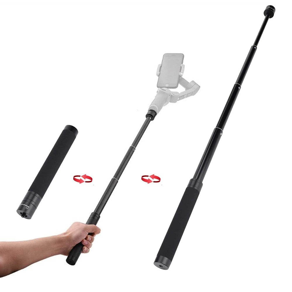 Varilla de extensión para Dji Om 5, palo de Selfie telescópico para Dji Osmo Mobile 3 4 FeiYu Zhiyun Smooth iSteady, accesorios de cardán
