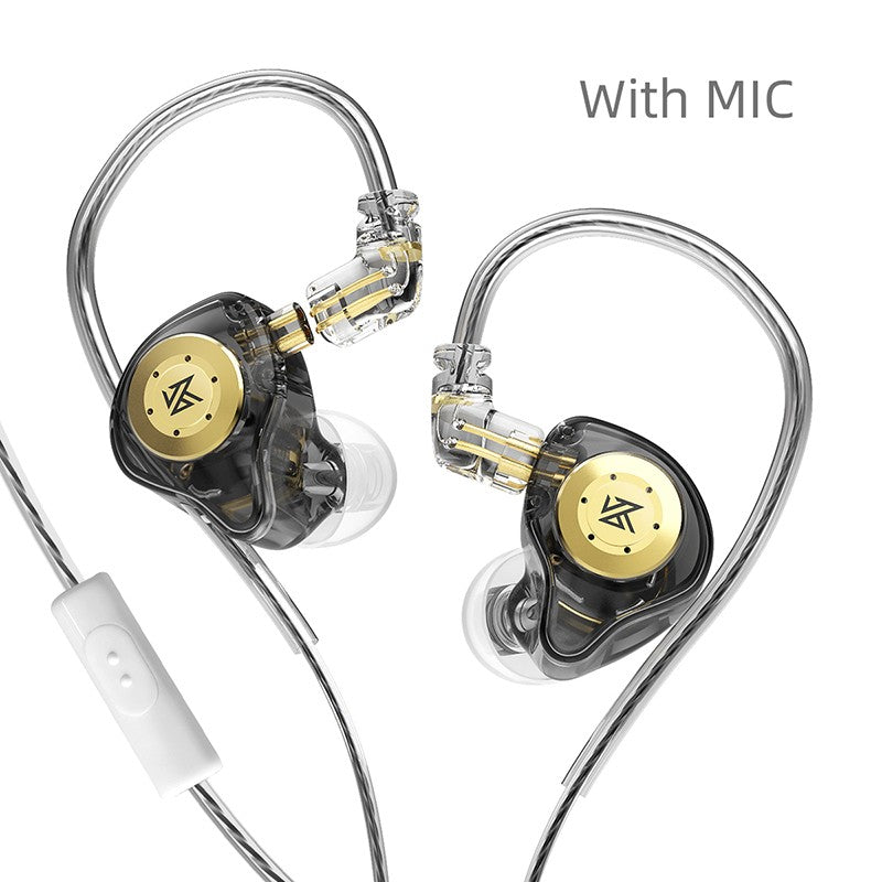 KZ EDX Pro auriculares dinámicos en el oído Monitor HiFi auriculares con cable bajo estéreo juego música tapones para los oídos auriculares con cancelación de ruido