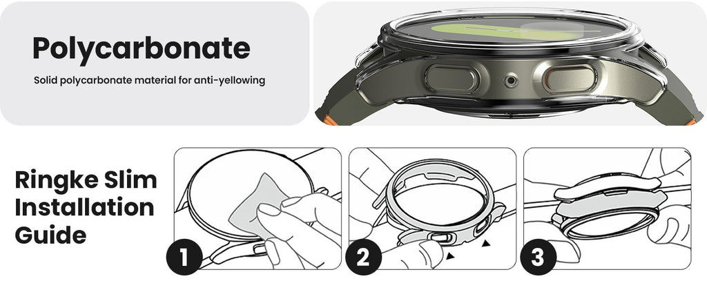 Vidrio y funda para Samsung Galaxy Watch 7, Protector de pantalla de 40mm/44mm, vidrio templado y PC duro, cubierta protectora de parachoques, juego de accesorios