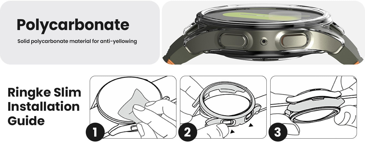 Vidrio y funda para Samsung Galaxy Watch 7, Protector de pantalla de 40mm/44mm, vidrio templado y PC duro, cubierta protectora de parachoques, juego de accesorios