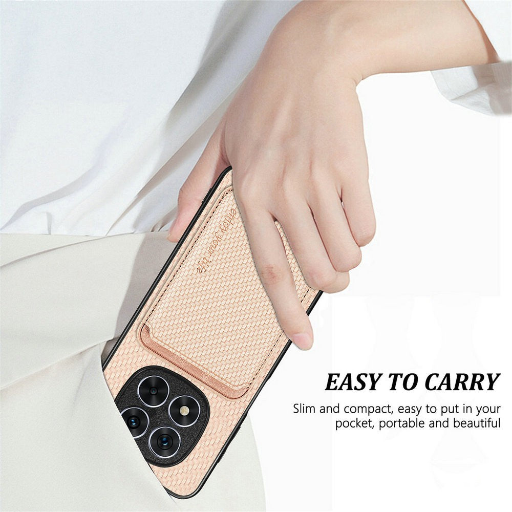 Funda de Cuero Desmontable 2 en 1 con Imán para Xiaomi Redmi Note 15 5G 4G, Funda con Ranuras para Tarjetas, Carcasa Trasera para Redmi Note 14 Pro Plus 13 14C