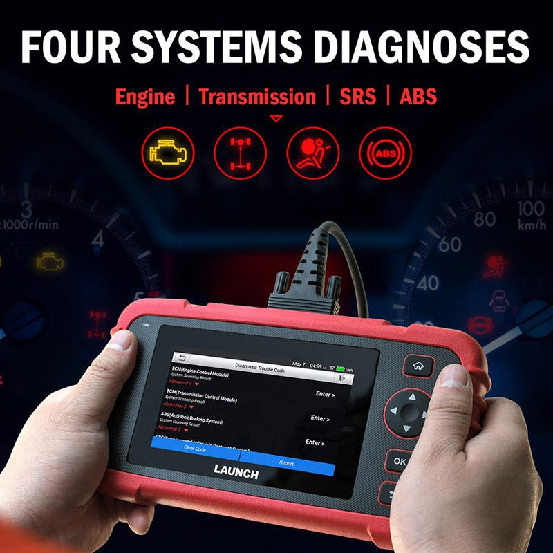 LAUNCH CRP123X V2.0 OBD2 escáner lector de código de coche herramientas de diagnóstico automotriz Autoscanner herramienta de escaneo automático DIY CRP123 VII +