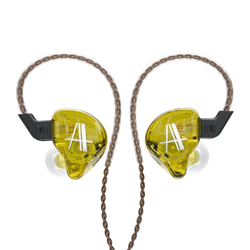 CCA C12 5BA + 1DD auriculares internos híbridos, Unidad de 12 controladores, Monitor de DJ HIFI, auriculares con cancelación de ruido, PC con cable para jugadores
